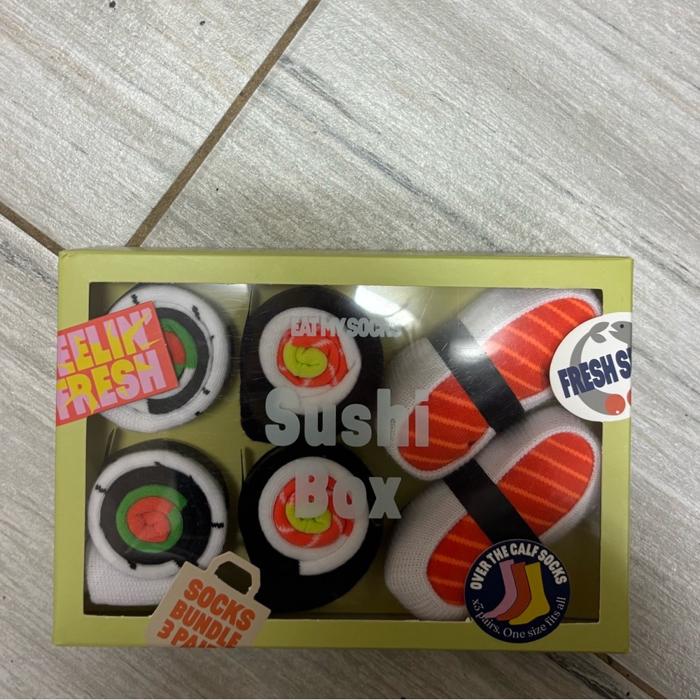 Sushi box socks